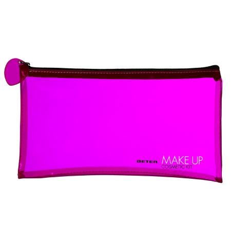 Saco transparente para cosméticos 
