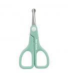 Blunt tip baby scissors, plastic handle
