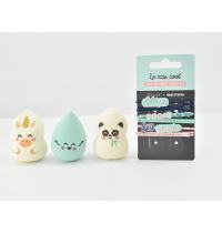 Makeup sponges and clip set Mr. Wonderful & Beter 