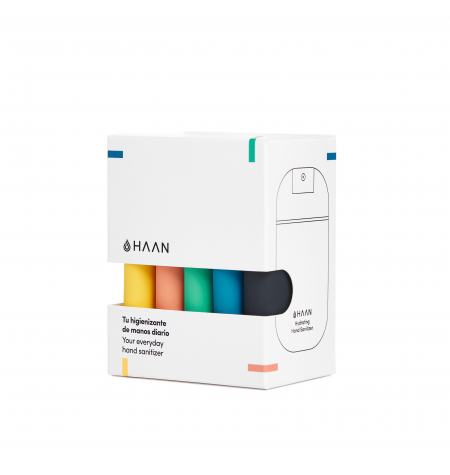 Pack de 5 Haan Pocket: higienizante de manos