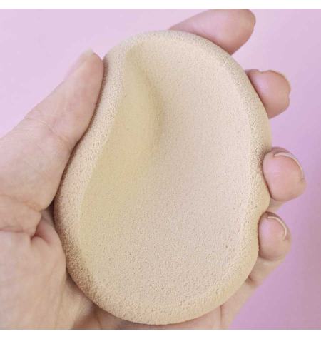 Make up sponge with cover, latex