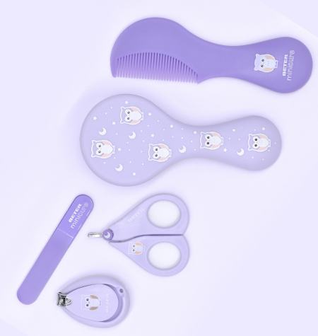 Minicure set de cuidado del bebé - Búho 