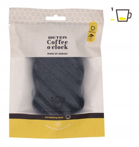 Esponja de konjac Coffee O clock