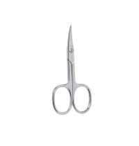 Chrome plated manicure scissors