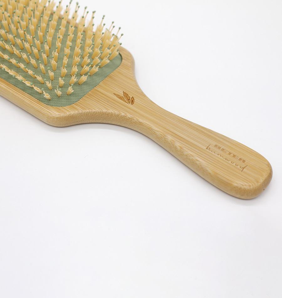 Tradineur - Escoba de goma con rascador, cepillo con cerdas blandas para  limpieza de suelos, moquetas, alfombras, interior y ext