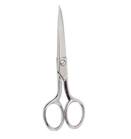 Nickel plated sewing scissors