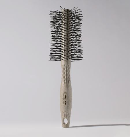 Natural Fiber round styling brush 