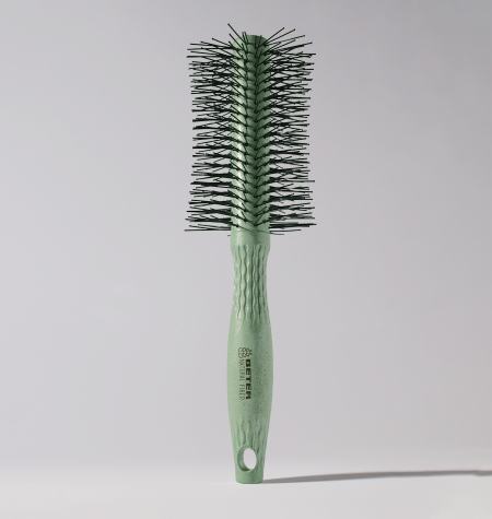 Natural Fiber round styling brush 