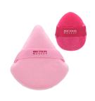 2 piezas triangular powder puff