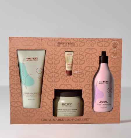 Sustainable Body Care Set Natural Fiber