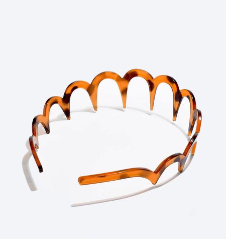 Diadema doble negra  Trendy Classics