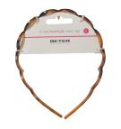 Diadema doble negra  Trendy Classics