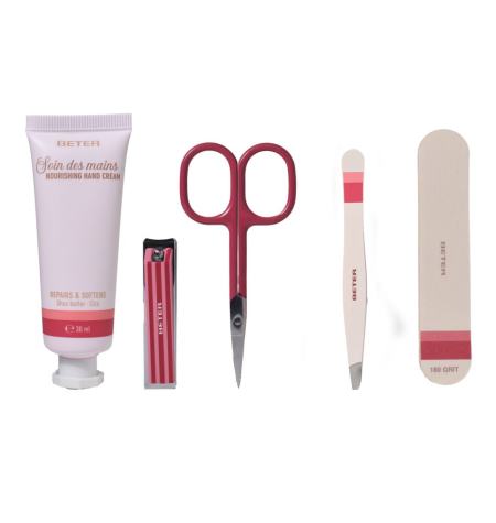 Set regalo manicura con crema de manos, obsequio bolsita