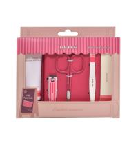 Manicure set with hand cream, gift pouch 