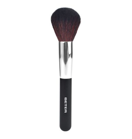 Brocha maquillaje gruesa  pelo de cabra  18 5 cm