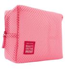 Neceser de rejilla fucsia  - "Hair on the Move" Collection