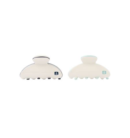 Presilha de cabelo bicolor de 6 cm - Edição Limitada "Beach Club"