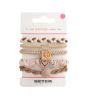 Turbante de tela estampado Love at First Sight